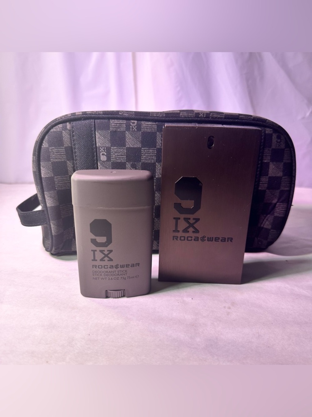 Rocawear Men's Fragrance Box - Silver Gray Finish